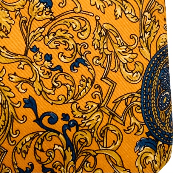 Oscar de la Renta Couture Vintage Neck Tie GUC - Picture 8 of 10